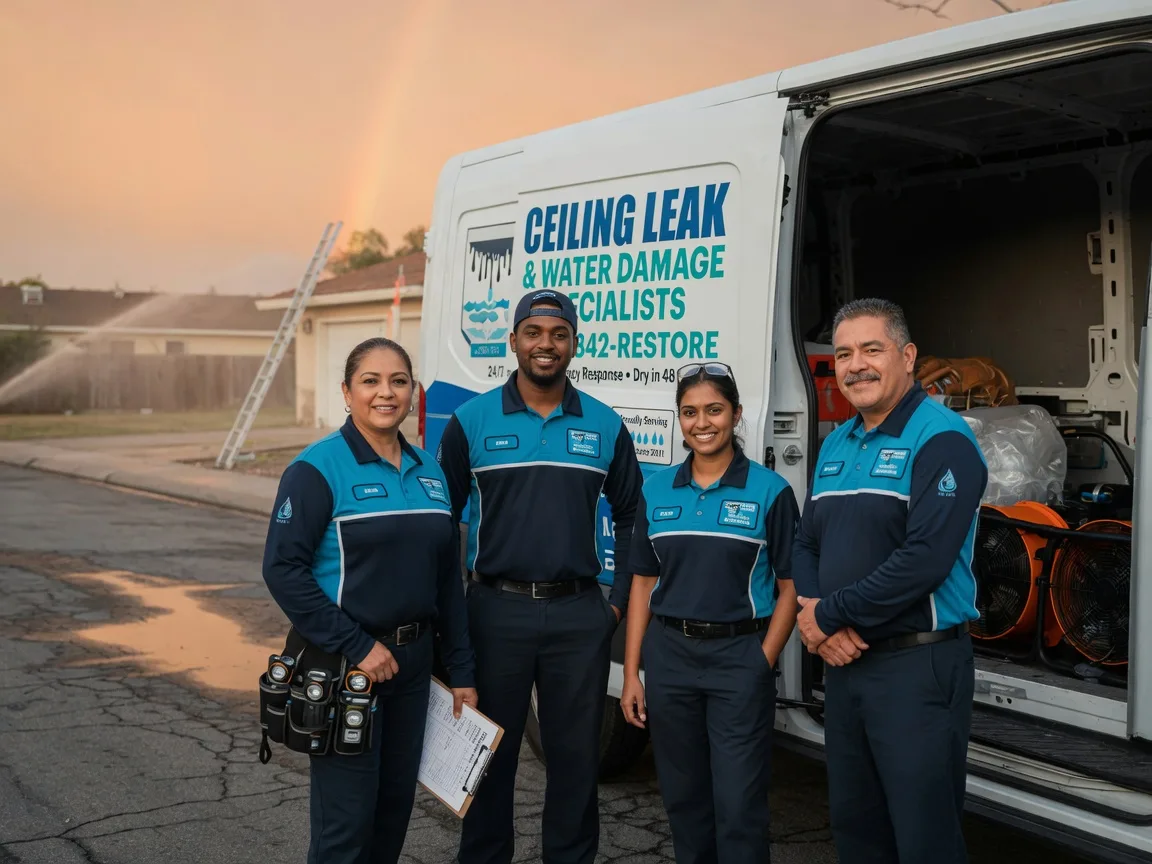 Ceiling Leak Cleanup company in Cleghorn, IA